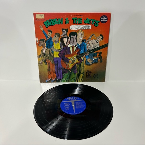 Frank Zappa Ruben & The Jets Mother of Invention LP Vinyl Record 1968 V6-5055X - Picture 3 of 5